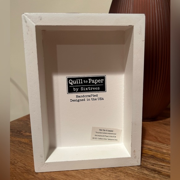 SIXTREES | ‘rose over roses’ box sign - Picture 2 of 6